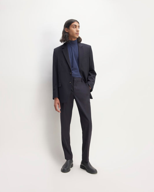 The Italian Wool Pant |  Navy