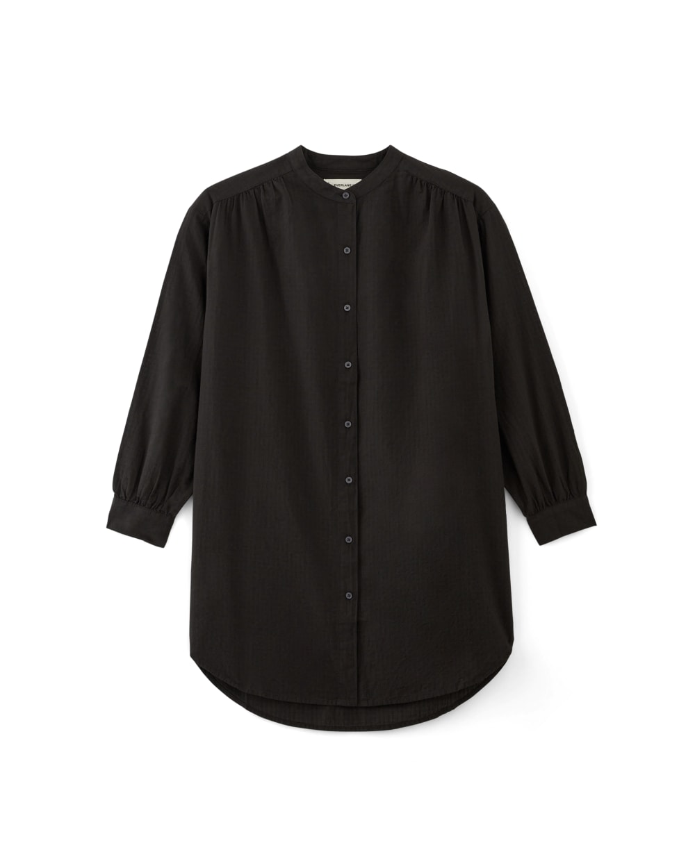 The Gauze Oversized Shirt | Black