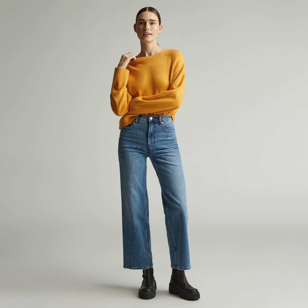 The Way-High® Sailor Jean | Sail Blue | 27.5 Inseam