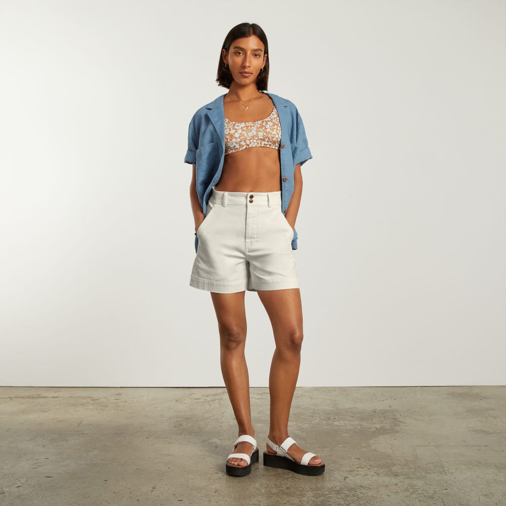 The Way-High® Twill Short | Bone