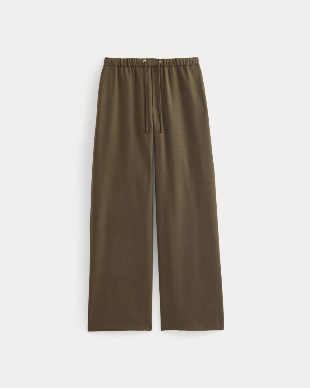 The Pull-On Trouser in Tailor Twill | Heathered Cocoa