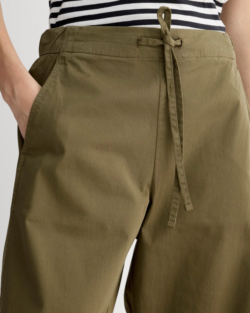 The Easy Barrel Pant | Olive