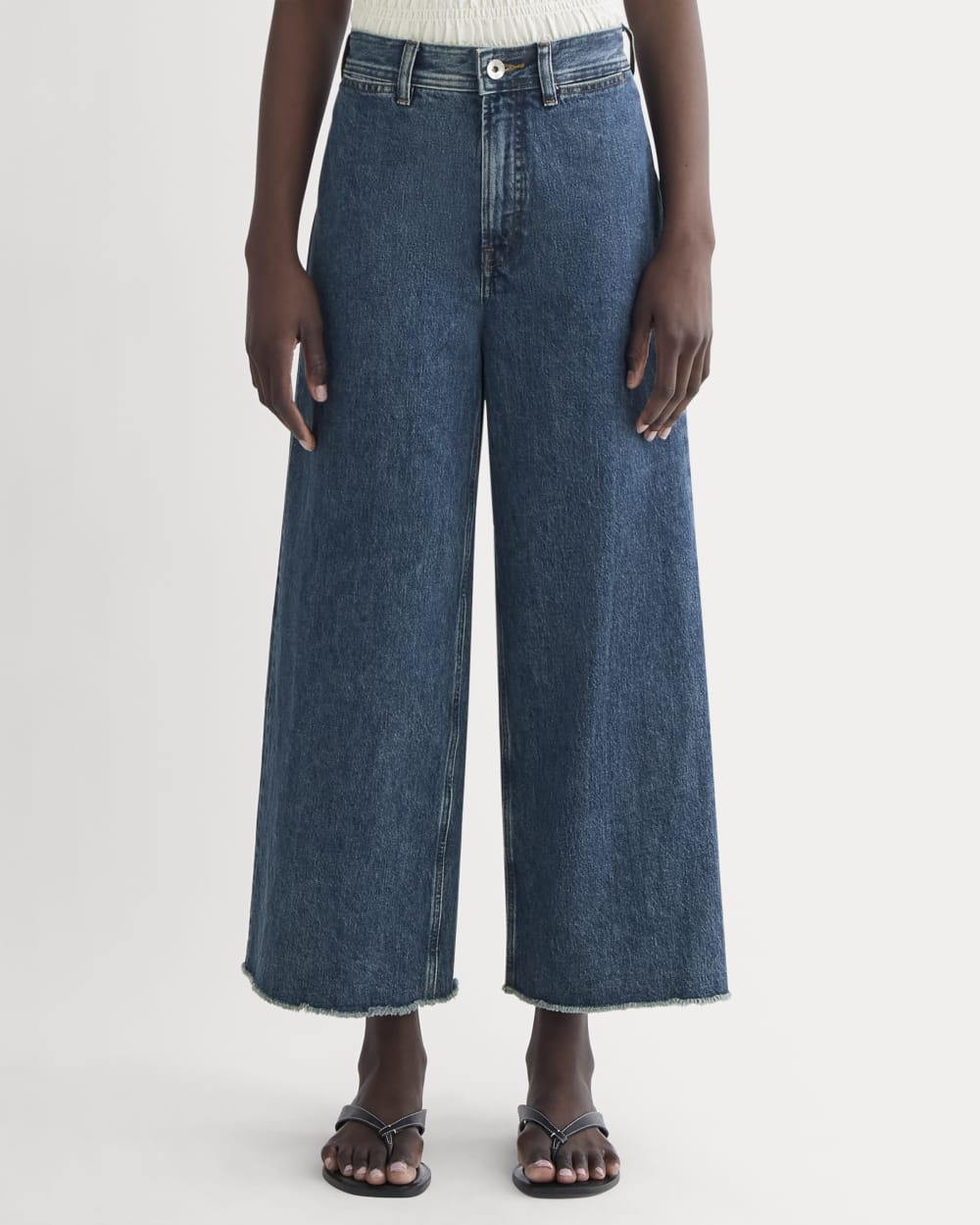 The Mariner Cropped Jean | Mid Indigo