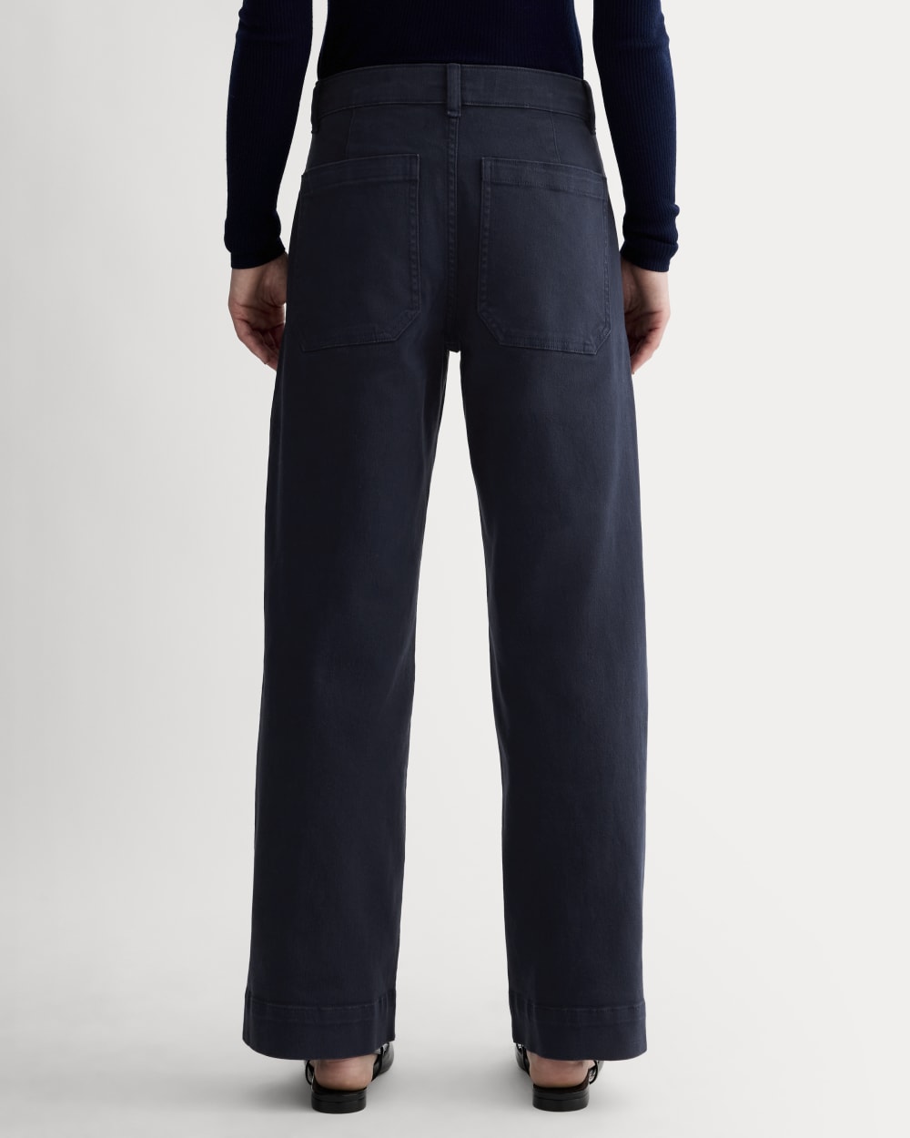 The Utility Wide-Leg Pant | Navy