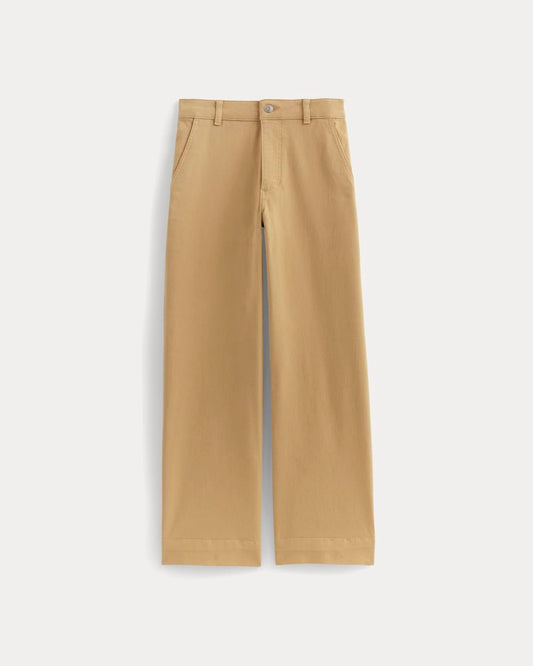 The Utility Wide-Leg Pant | Classic Khaki