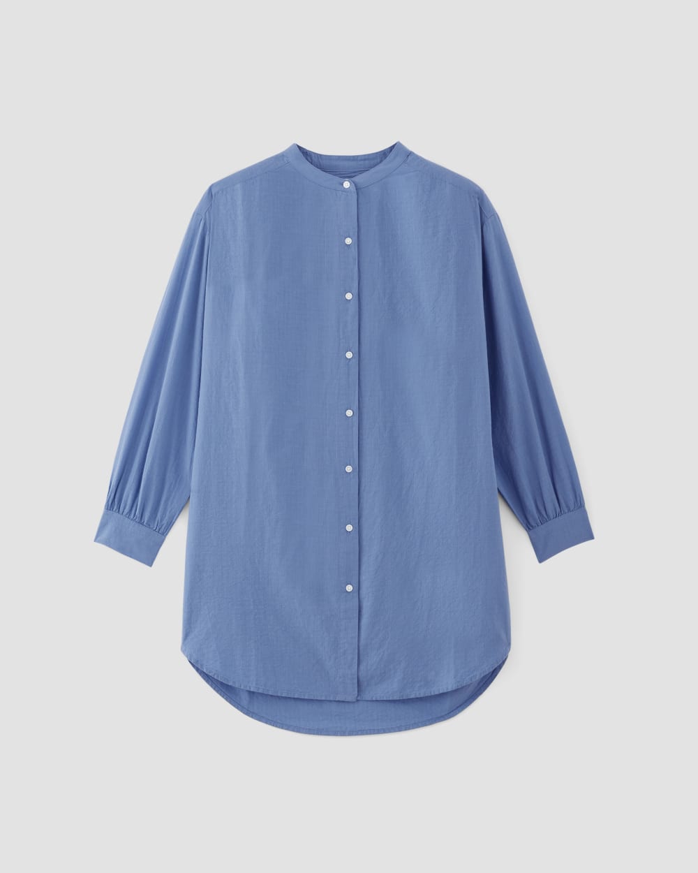 The Gauze Oversized Shirt | Blue Opal