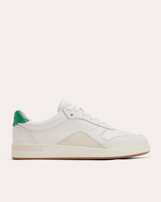 The Court Sneaker | White / Grass Green / Parchment