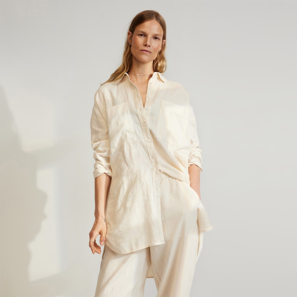 The Way-Long Linen Shirt | Canvas