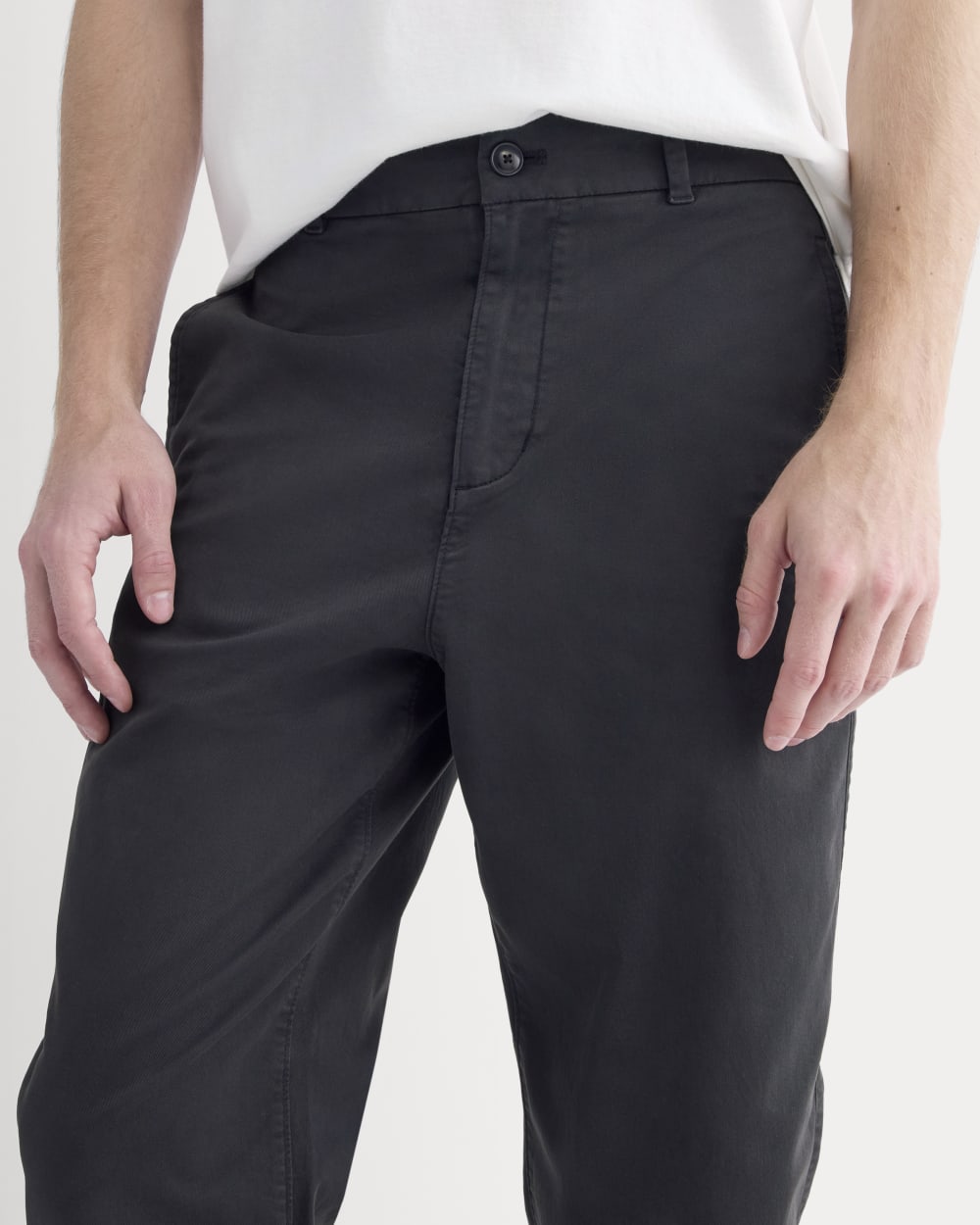 Relaxed Fit Chino | Black