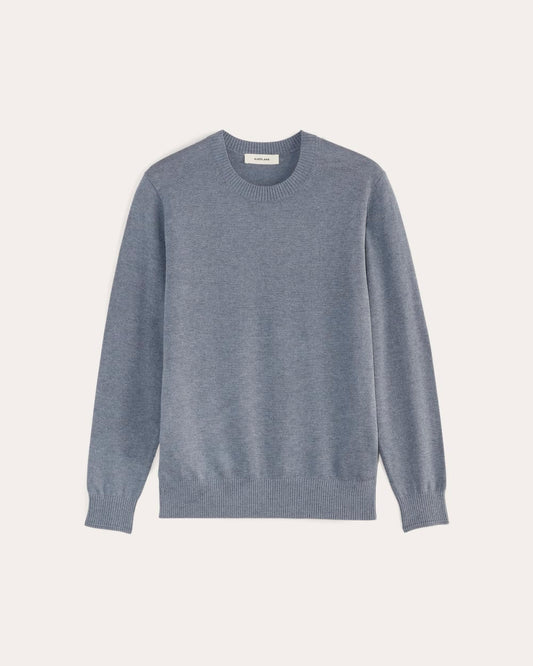 The No-Sweat Sweater | Uniform | Heather Sage Blue
