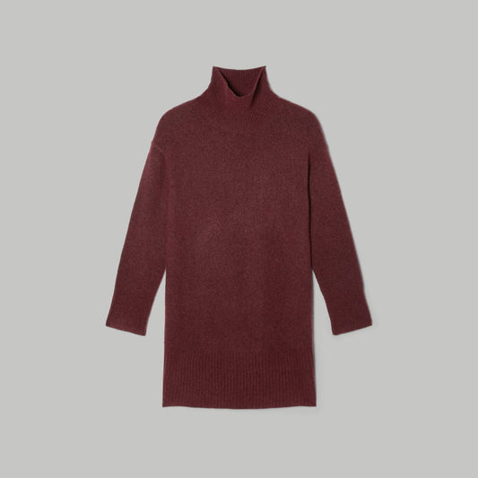 The Cozy Stretch Turtleneck Dress | Brandy