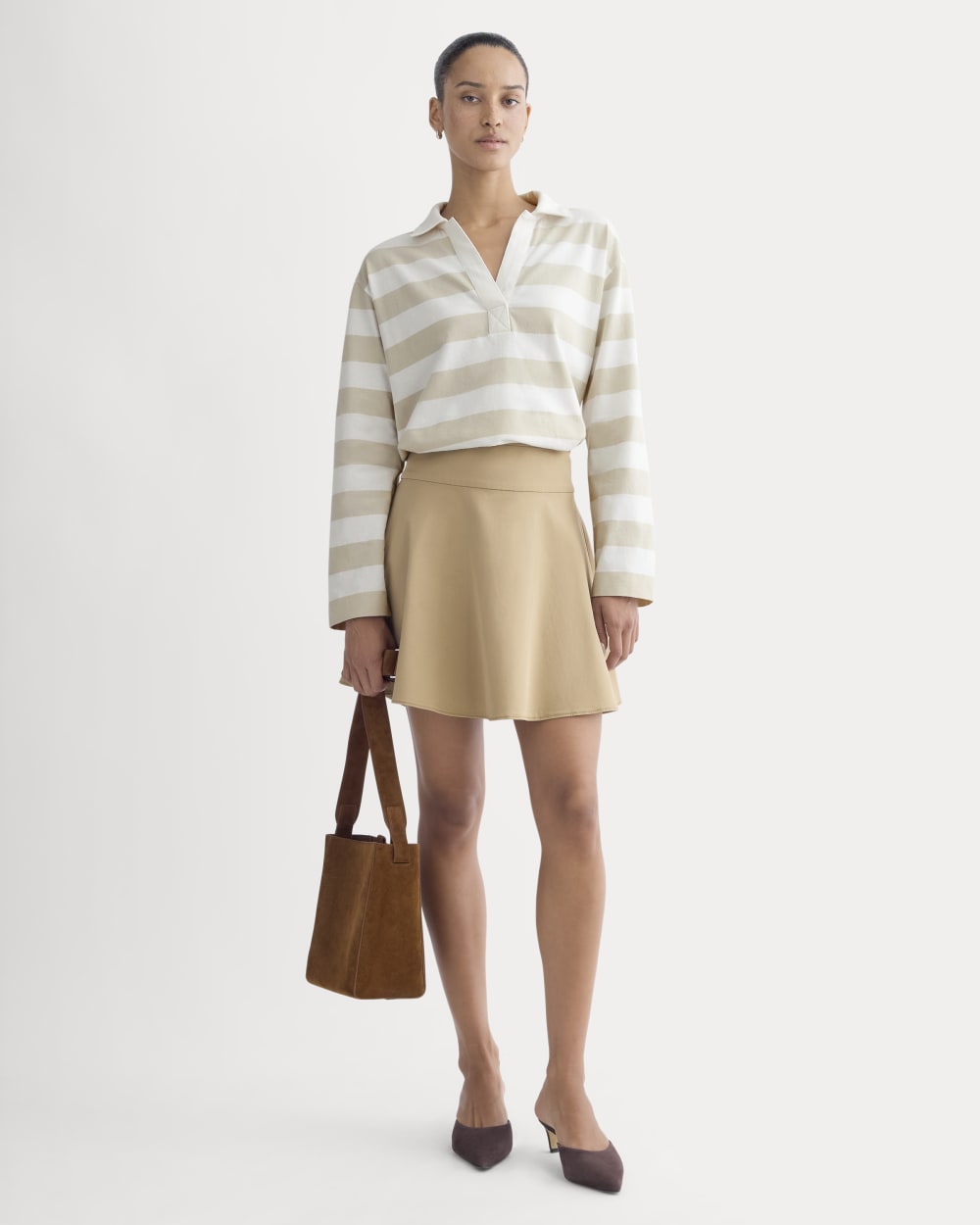 The Mariner Rugby Top | Peyote / Bone