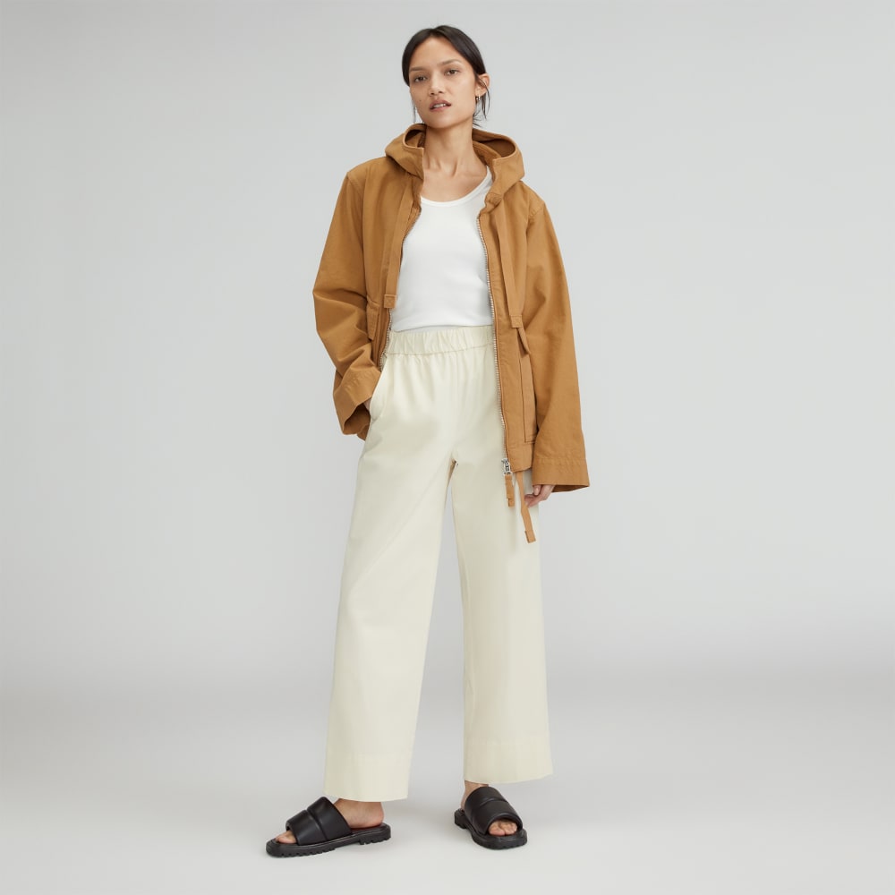 The Canvas Organic Cotton Anorak | Cappuccino