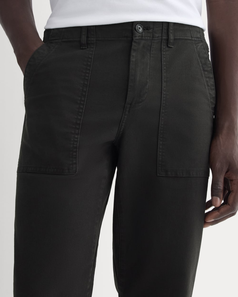 The Canvas Relaxed Pant | Black