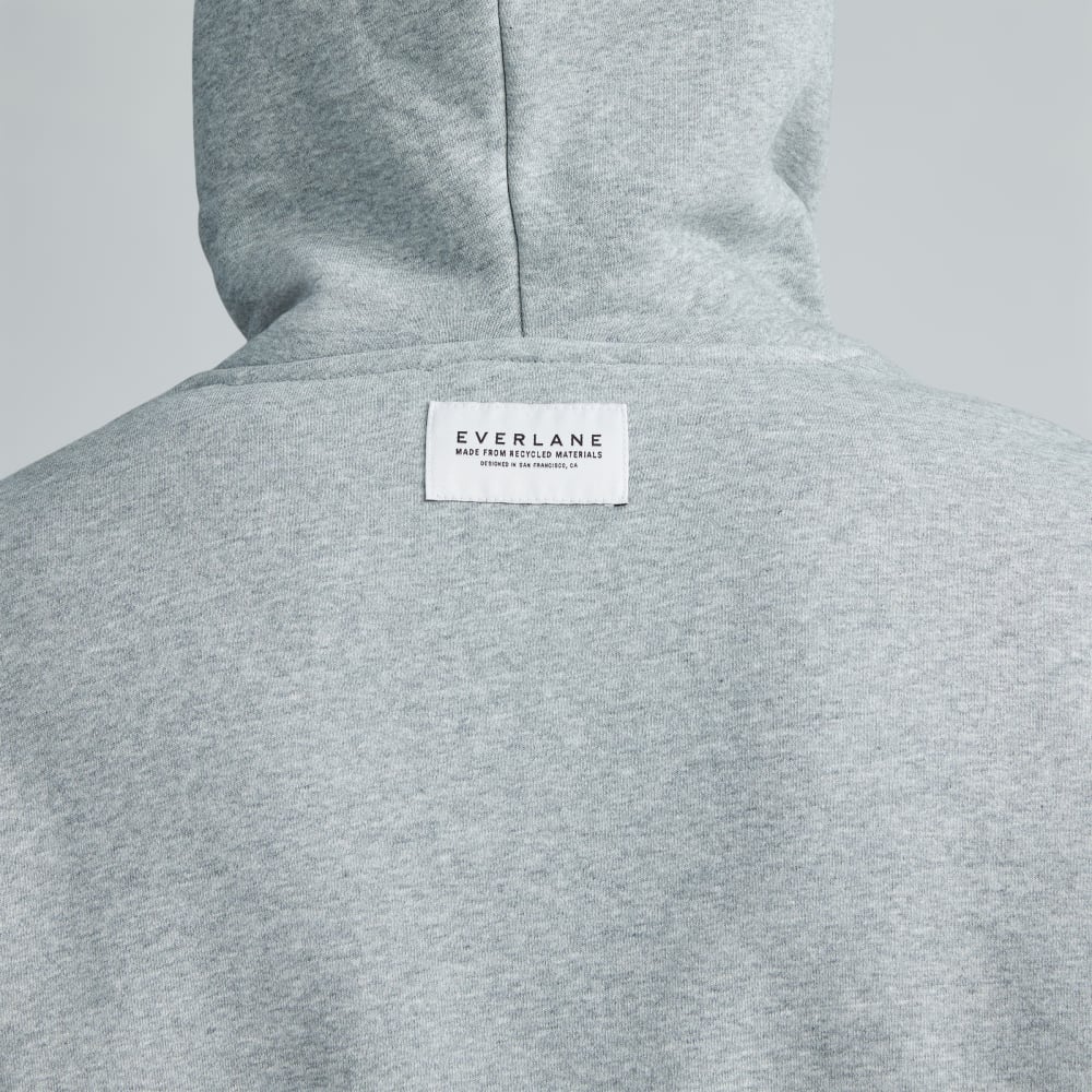 The ReTrack Hoodie |  Heathered Grey