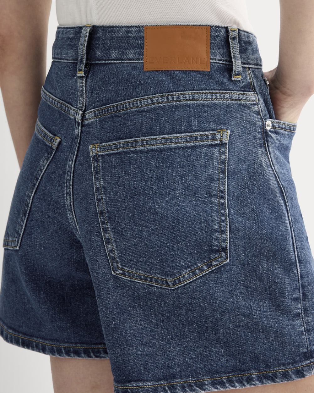 The A-Line Denim Short | Ocean