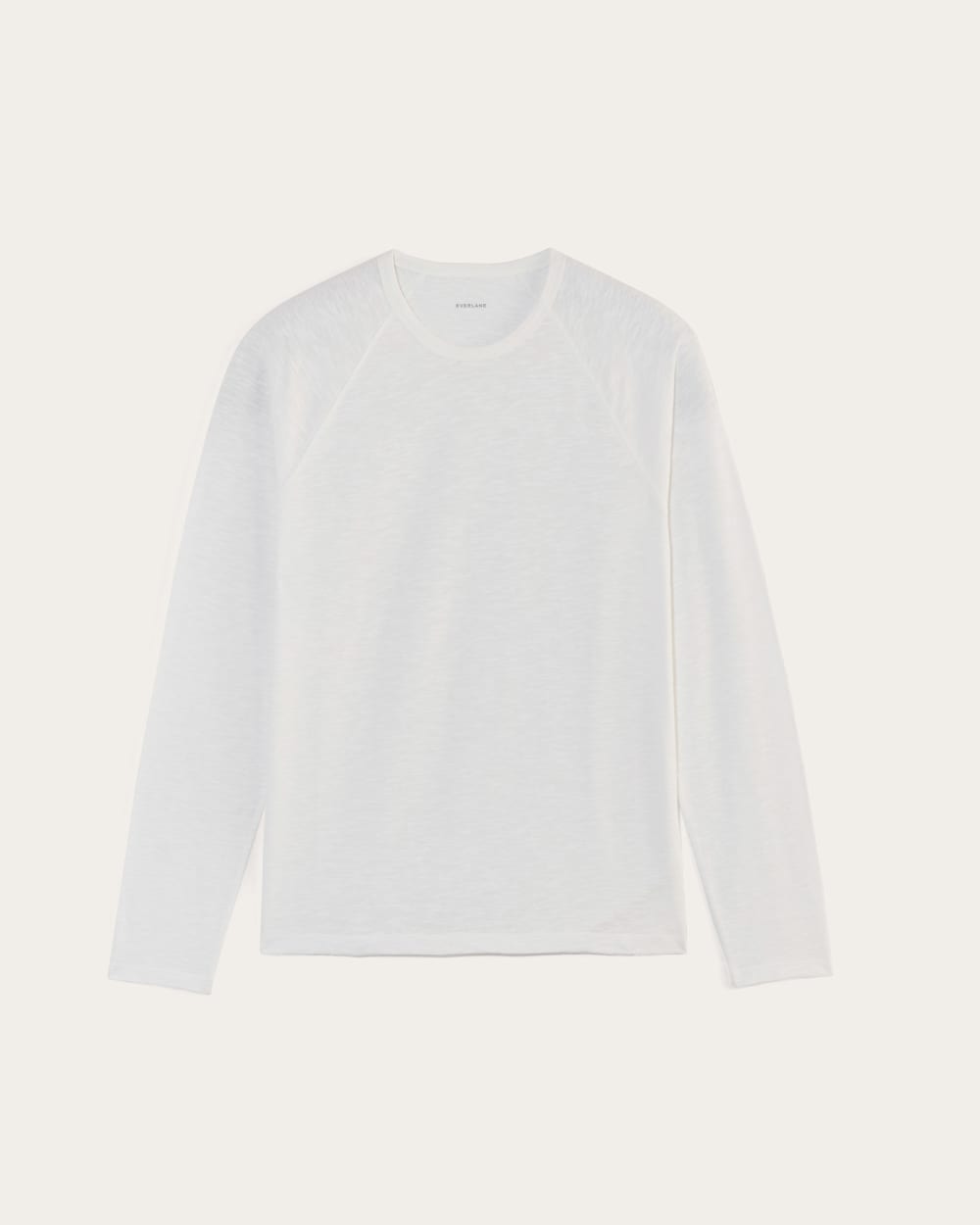 The Rec Long-Sleeve Crew | White