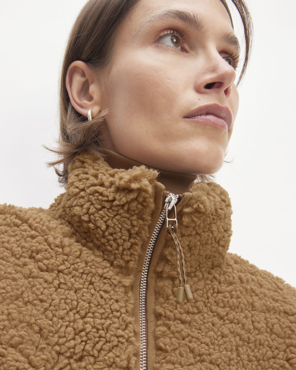 The ReNew Fleece Full Zip | Toasted Coconut