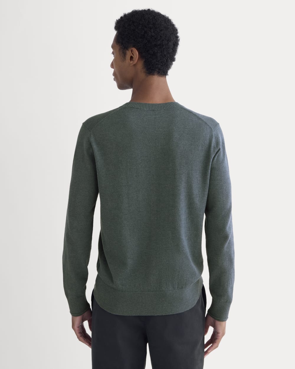 The No-Sweat Sweater | Uniform | Heather Midnight Navy