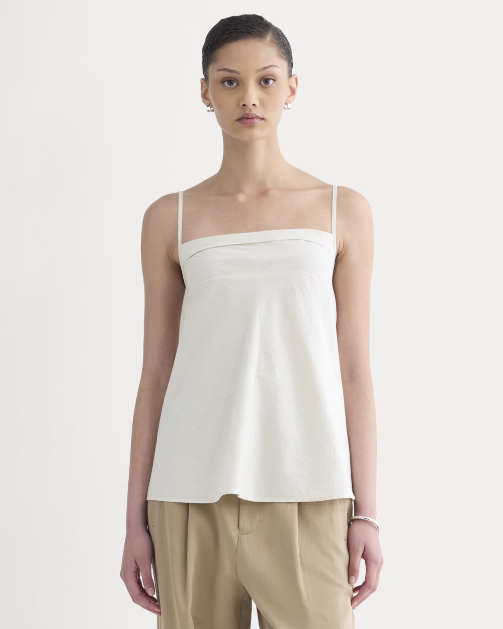 The Flowy Gauze Cami | Birch