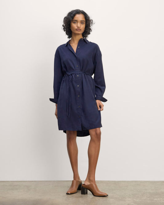 The Must-Have Shirtdress in Butterlite | Navy
