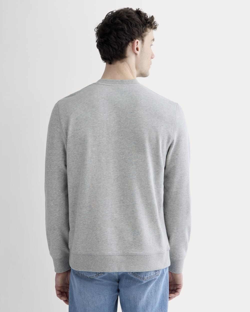 The Off-Duty Terry Crew | Heathered Grey