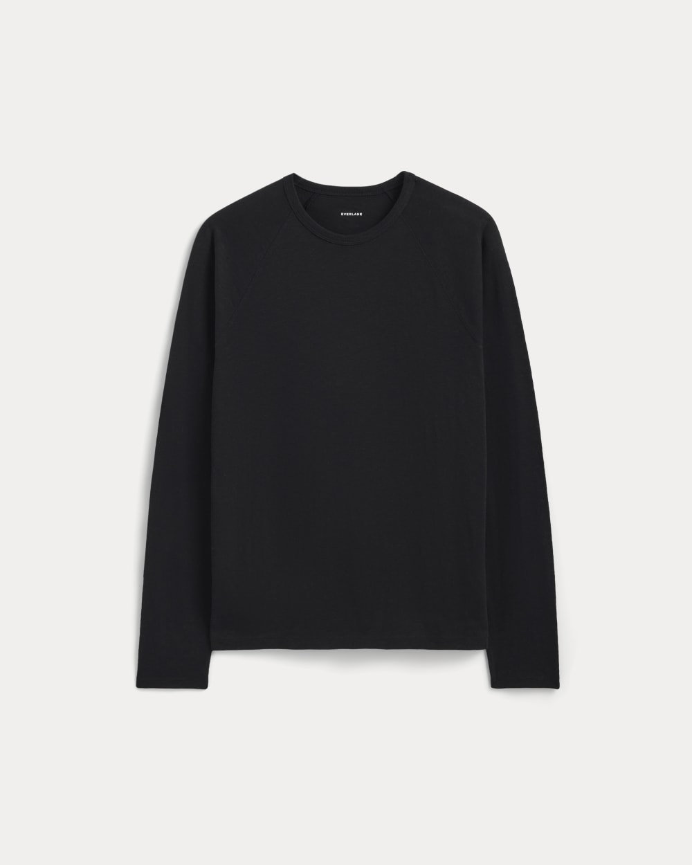 The Rec Long-Sleeve Crew | Black