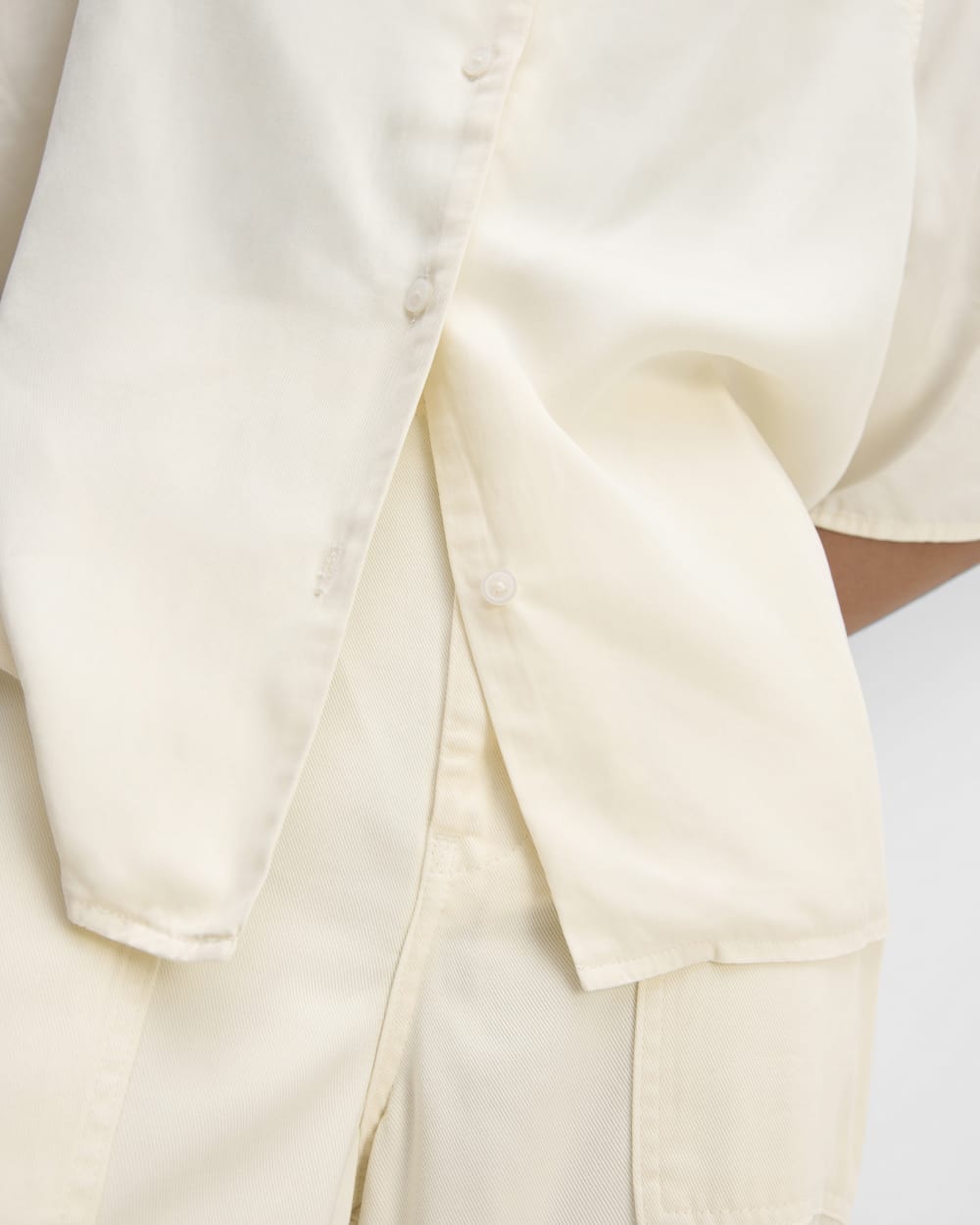 The Short-Sleeve Shirt in Butterlite | Bone