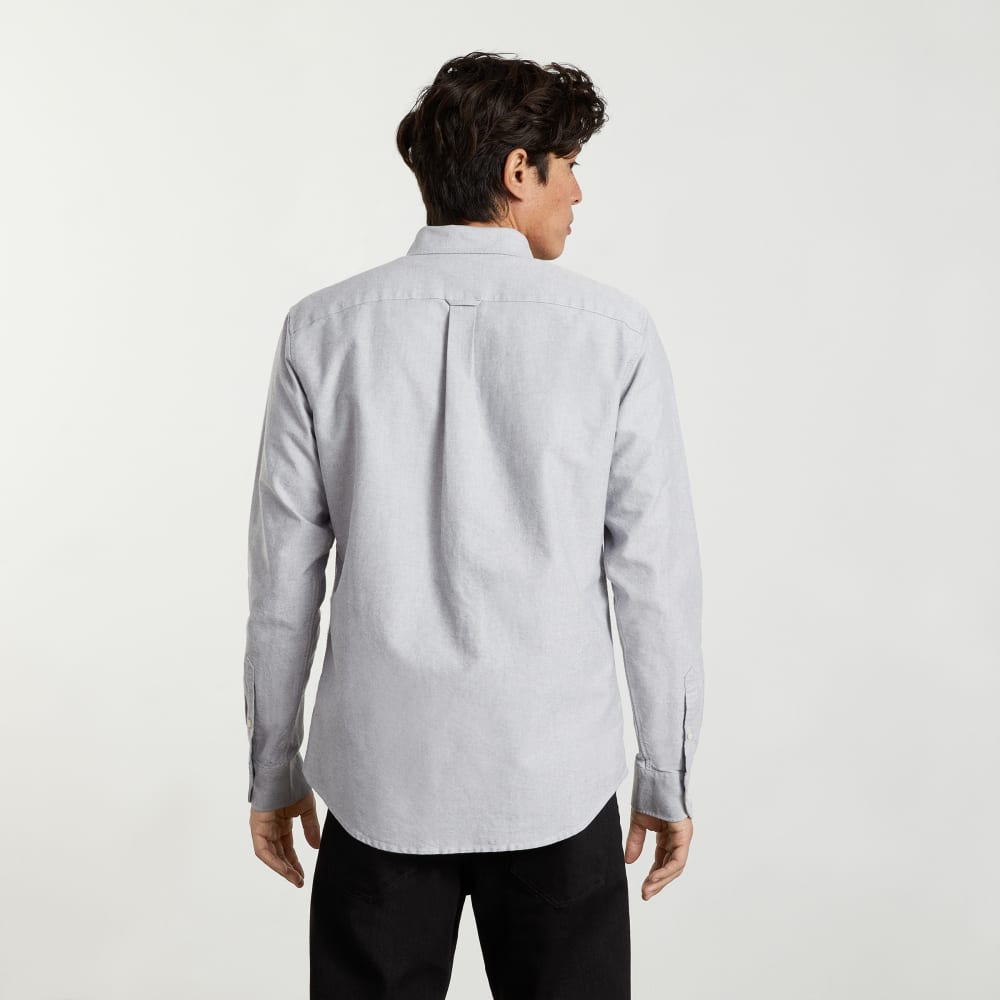 The Standard Fit Japanese Oxford Shirt | Uniform | Cloud Grey | Standard