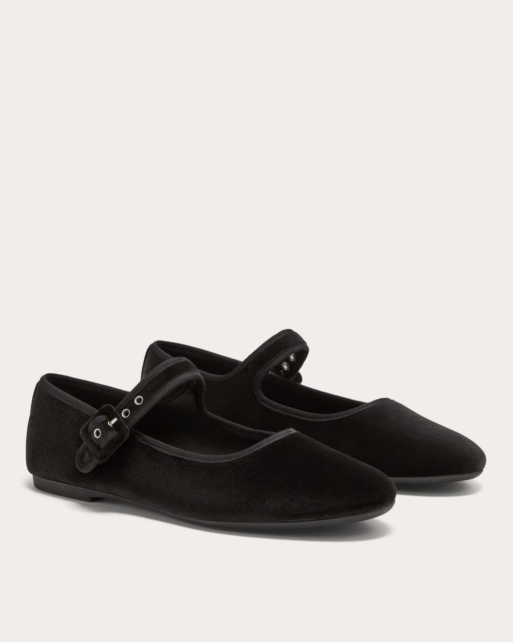 The Day Buckle Mary Jane | Black Velvet