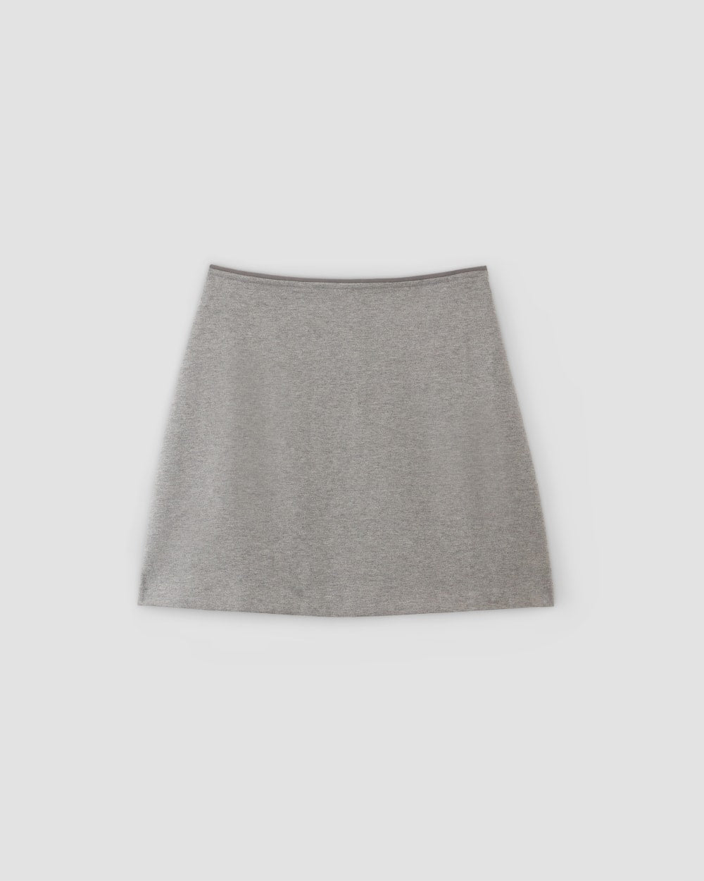 The Dream Mini Skirt | Mid Heather Grey