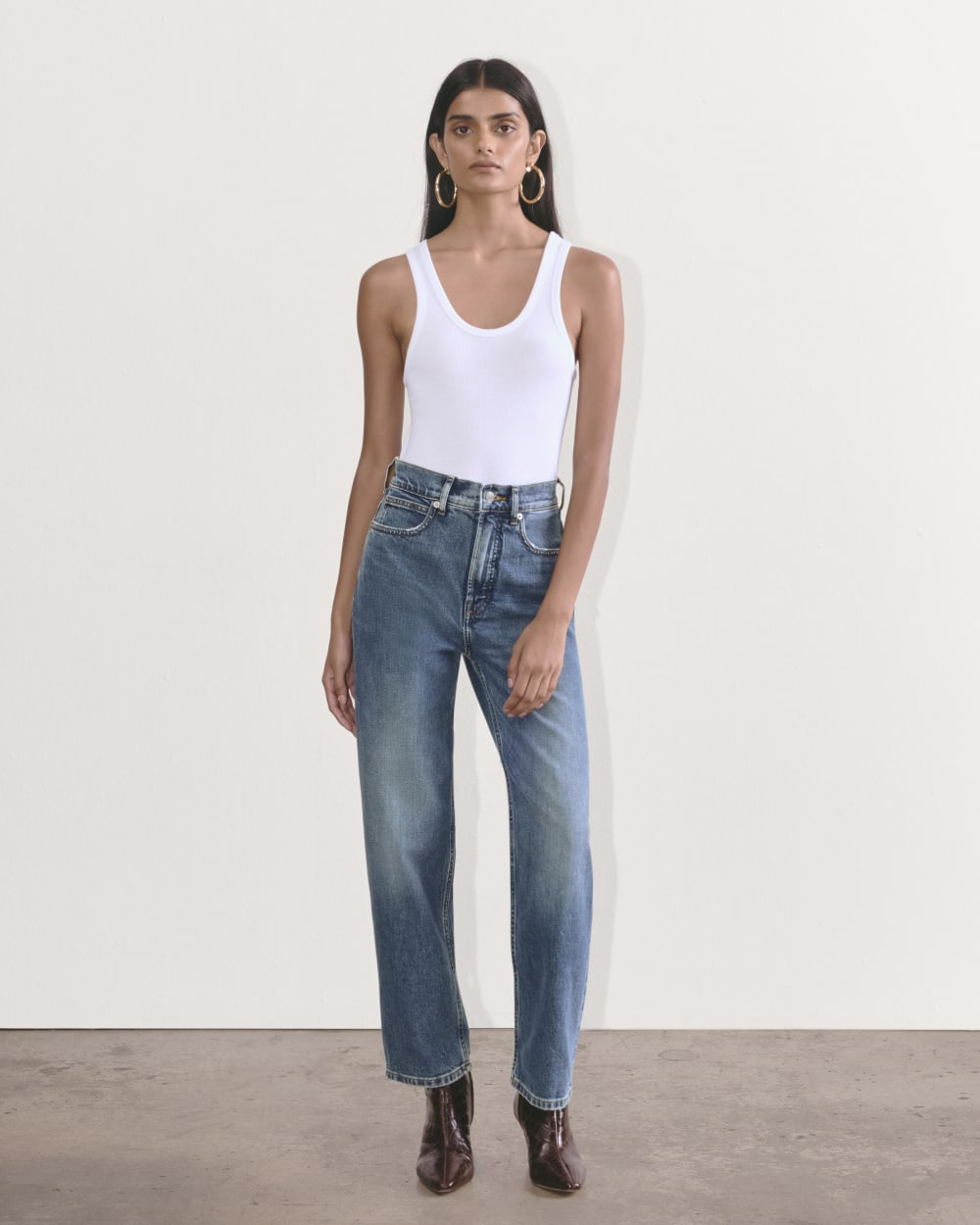 The Way-High® Jean | Mid Indigo | 29.5” Inseam