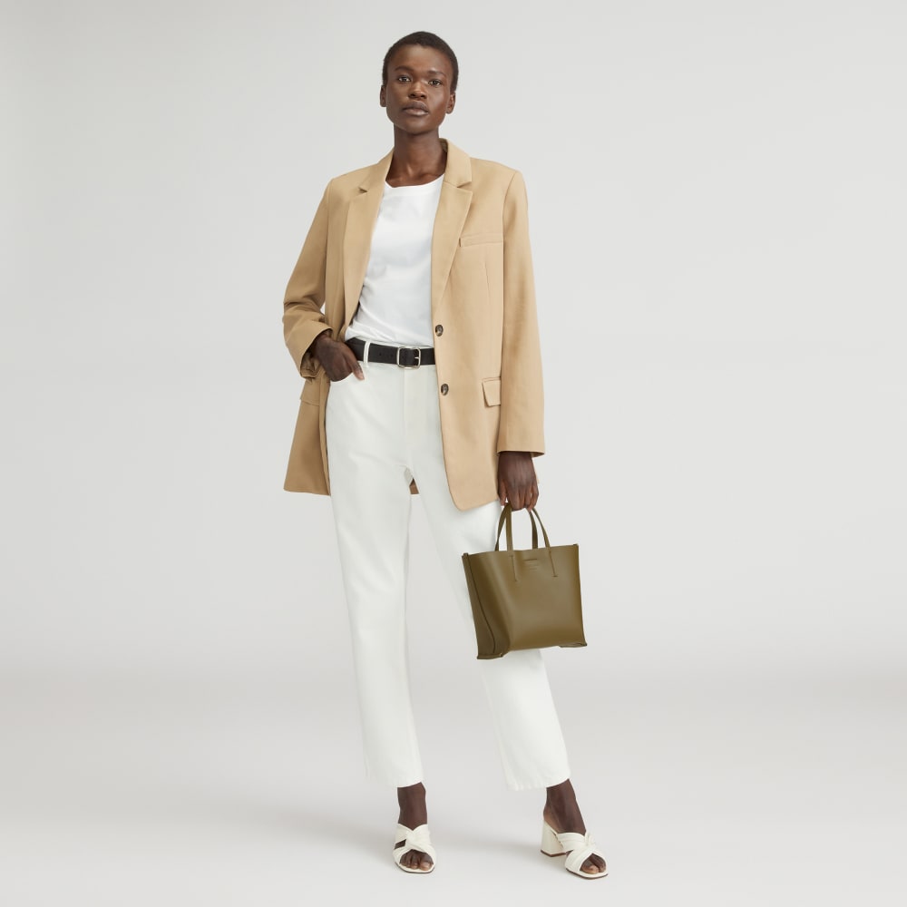 The Luxe Italian Leather Crossbody | Beech