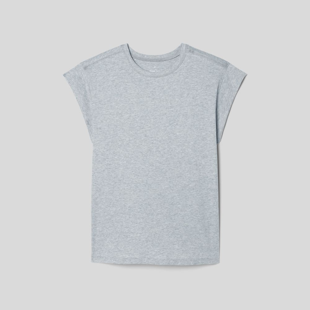 The Muscle Tee in Essential Cotton | Heather Grey