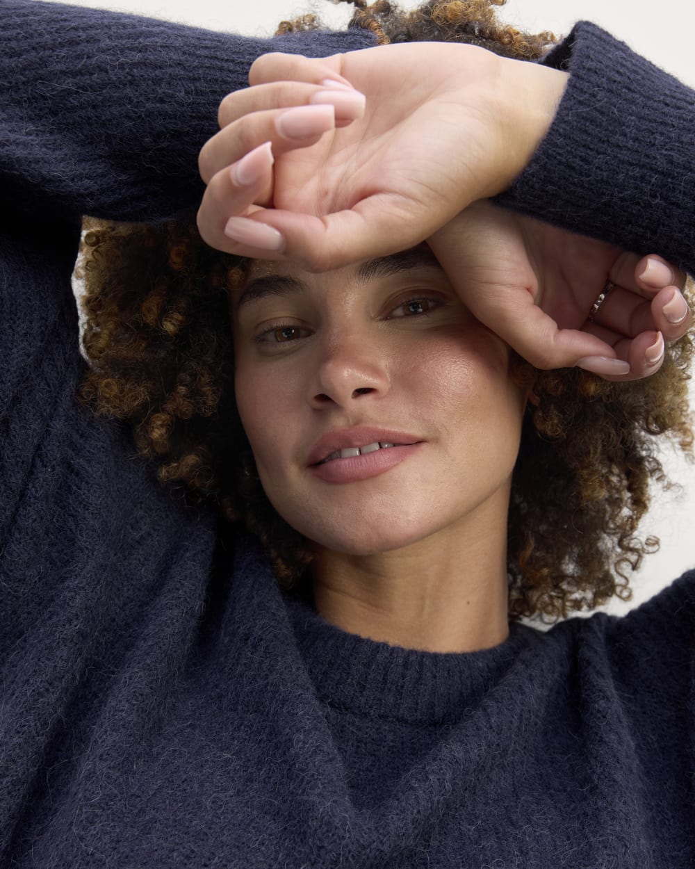 The Cocoon Crew in Alpaca | Navy