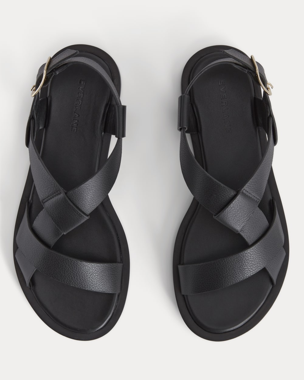 The City Strap Sandal |  Black