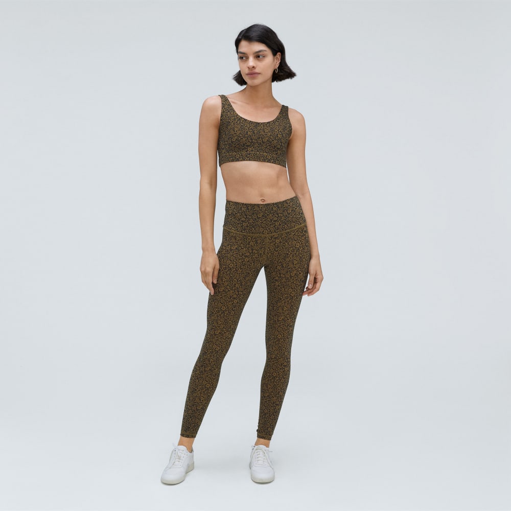 The Perform Bra® | Black / Breen Floral