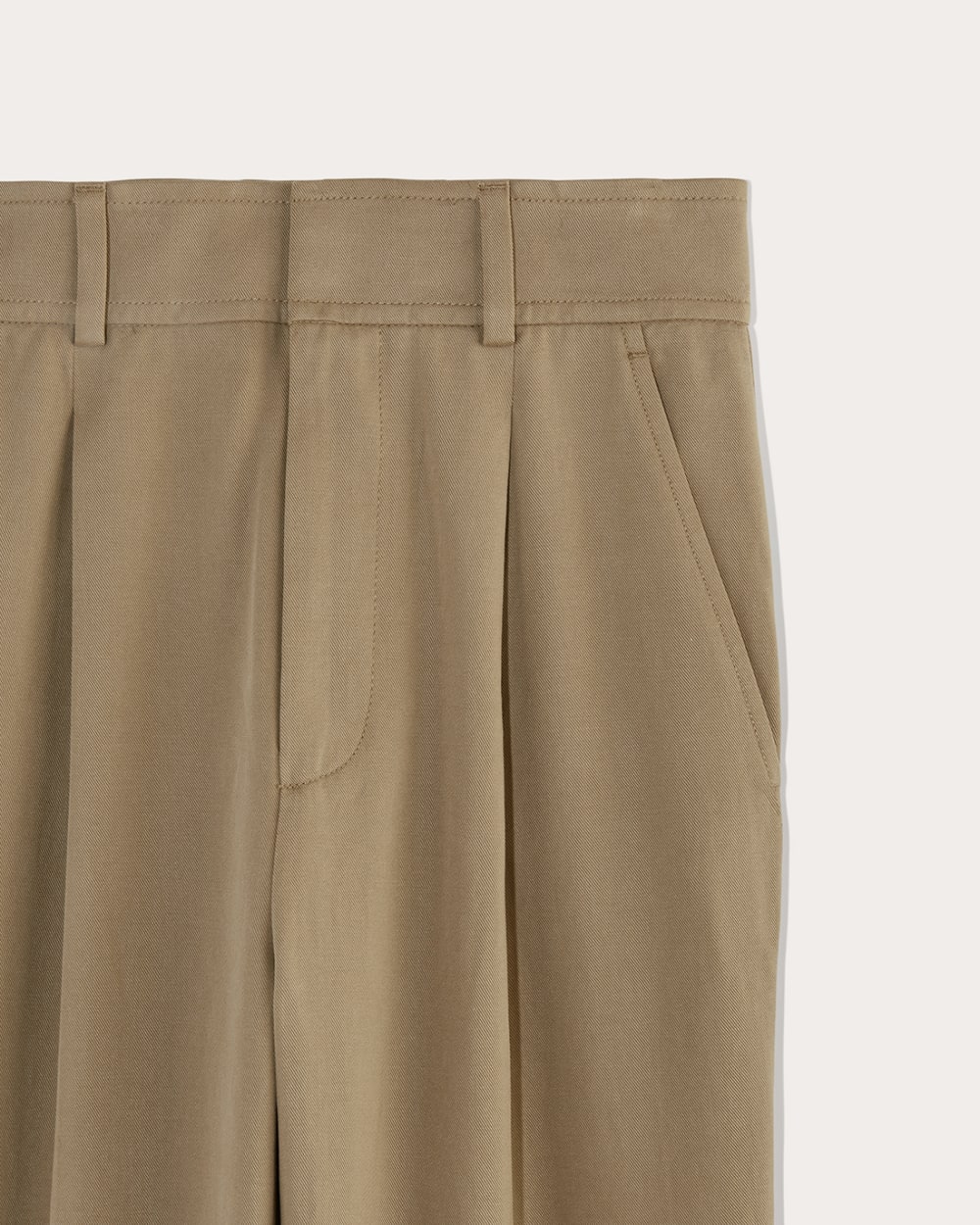 The Draper Tapered Pant in Buttersmooth | Ash Brown