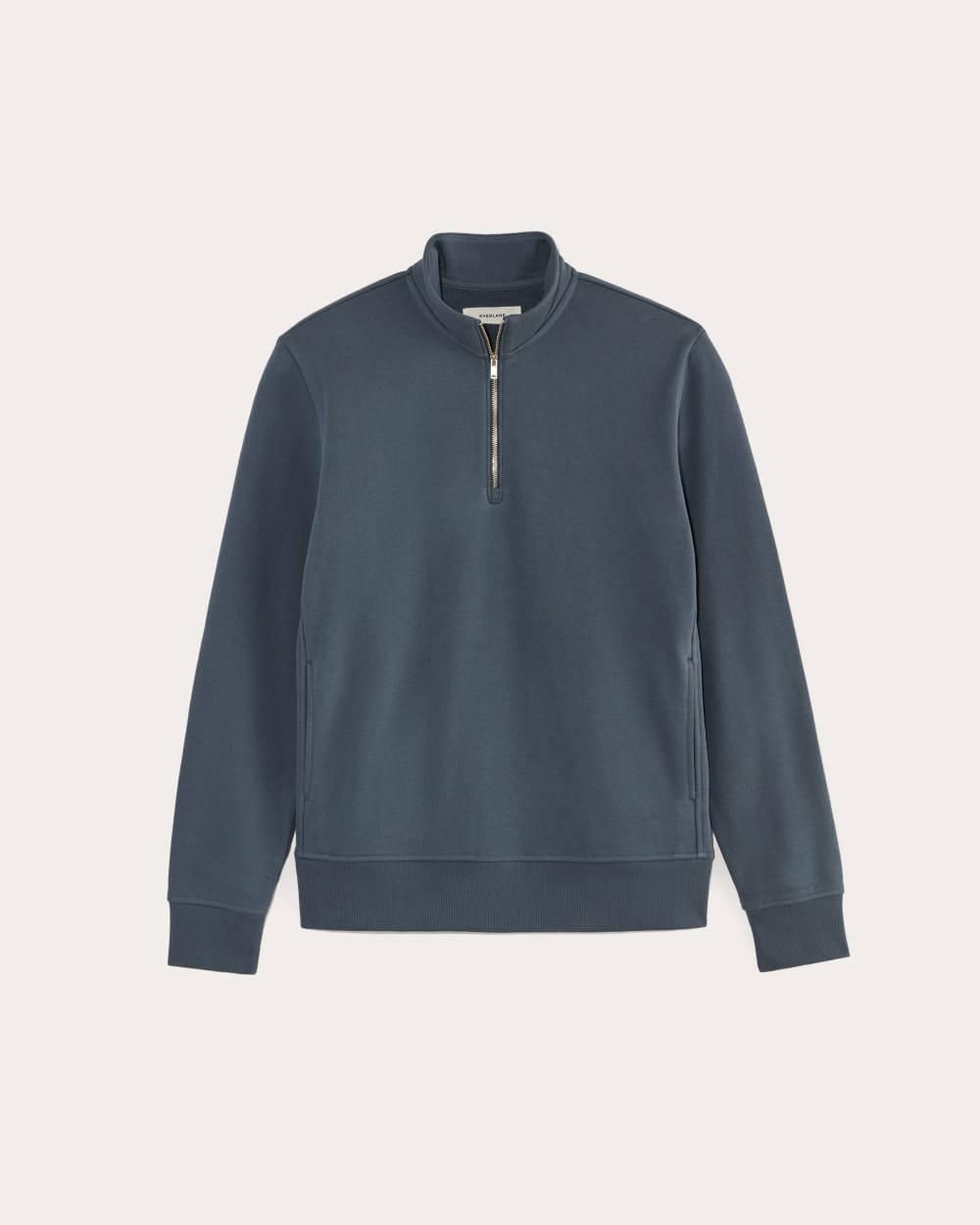 The Off-Duty Terry Quarter-Zip | Midnight Navy