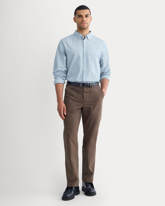 The Canvas Relaxed Pant | Earth Brown