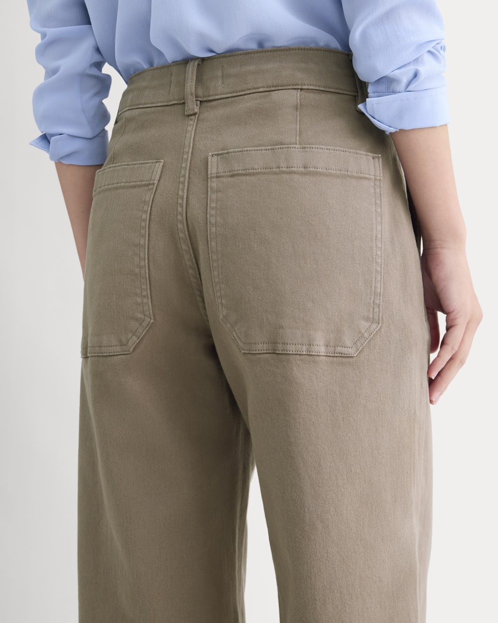 The Utility Wide-Leg Pant | Taupe