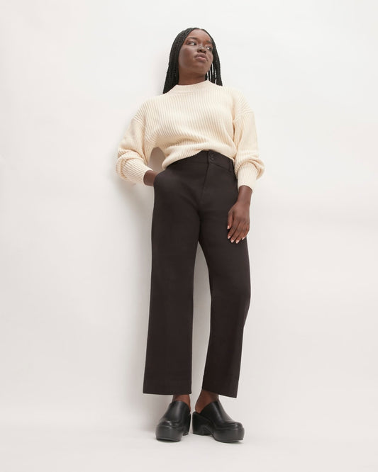 The Organic Kick Flare Pant | Black