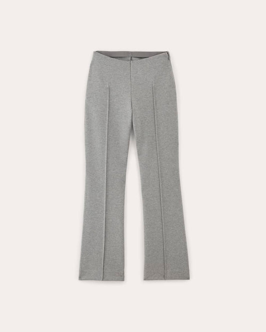 The Dream Kick Flare Pant | Mid Heather Grey