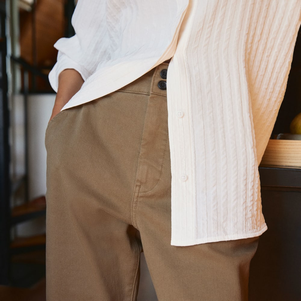 The City Stripe Shirt | Bone