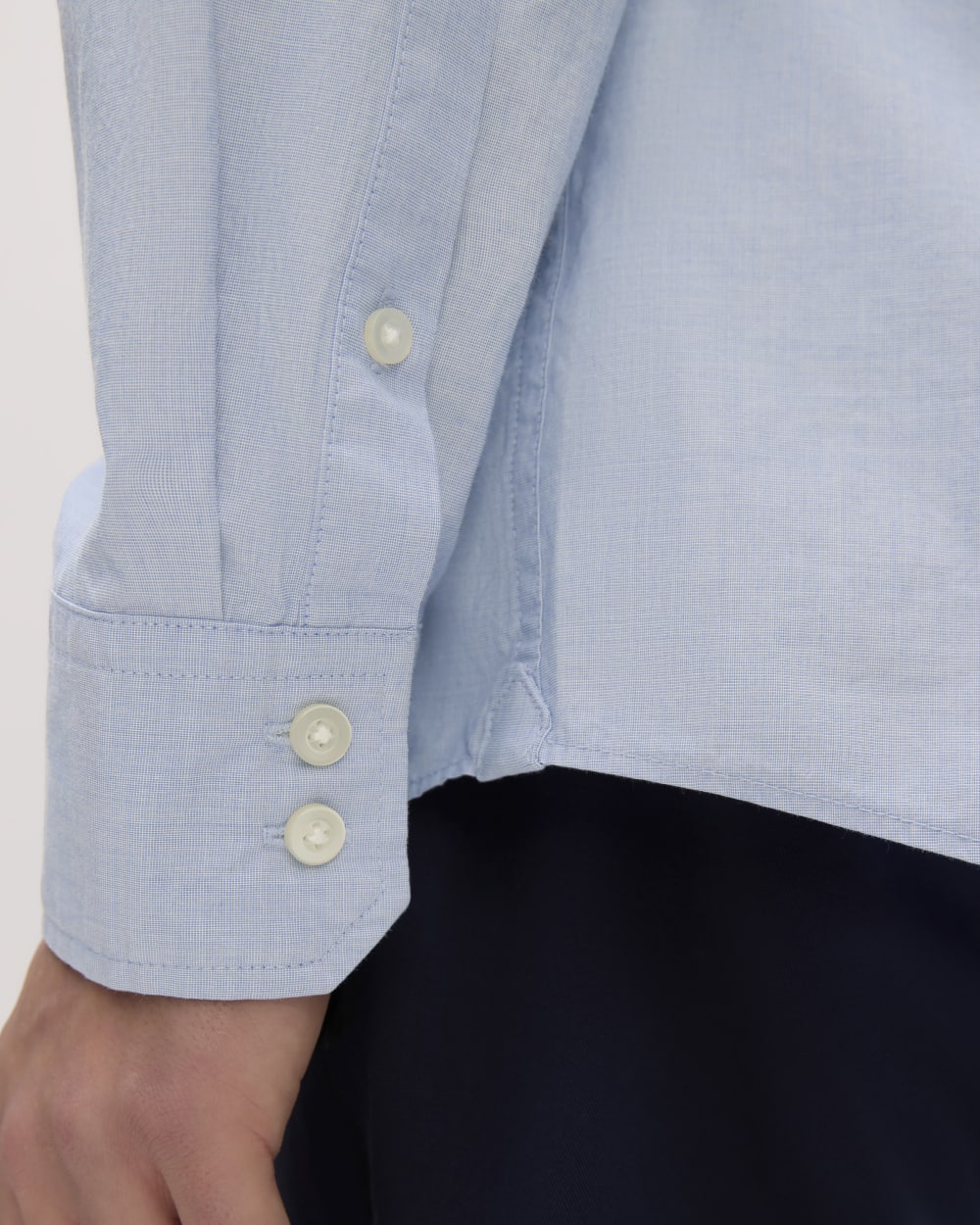 The Supima® Poplin Shirt | Light Blue