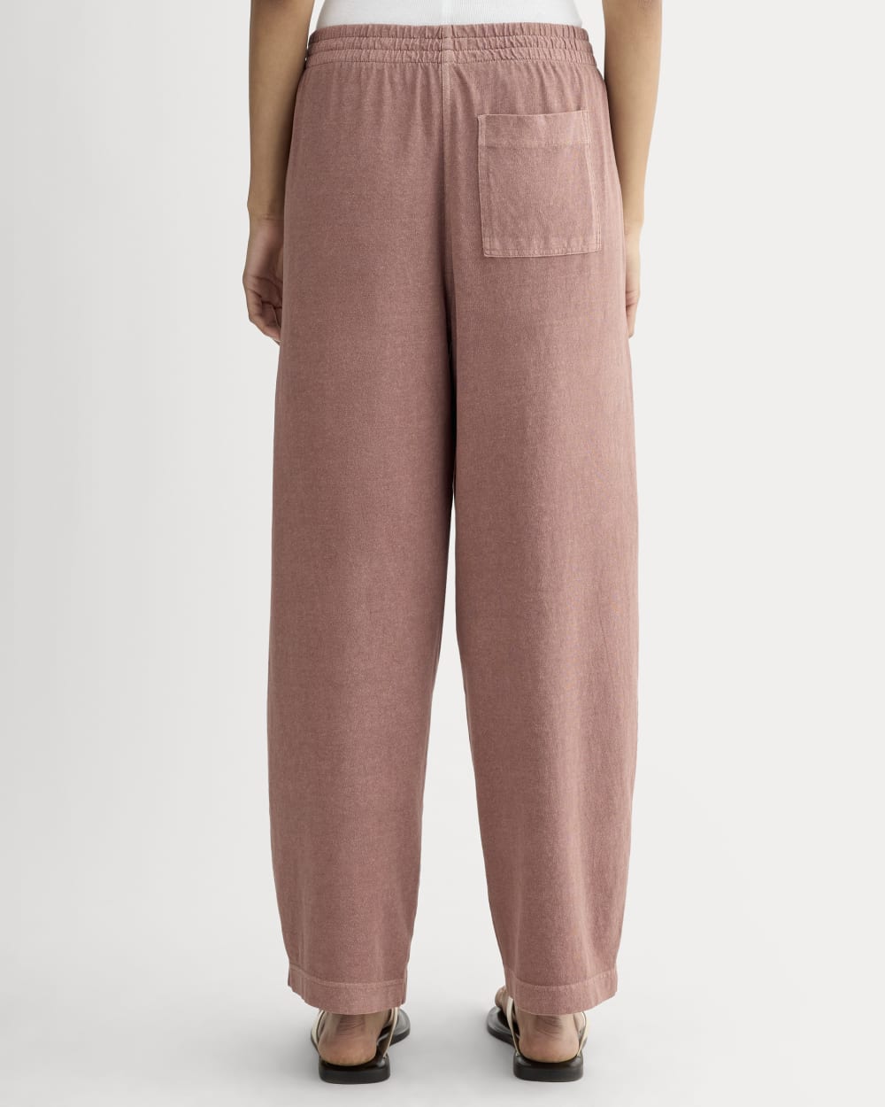 The Off-Duty Barrel Pant | Brown Garment Dye