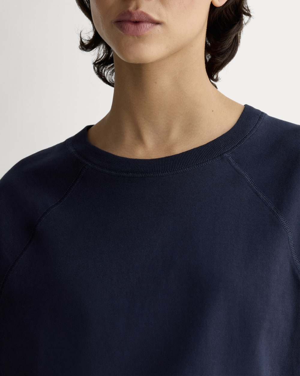 The Off-Duty Long-Sleeve Tee | Navy