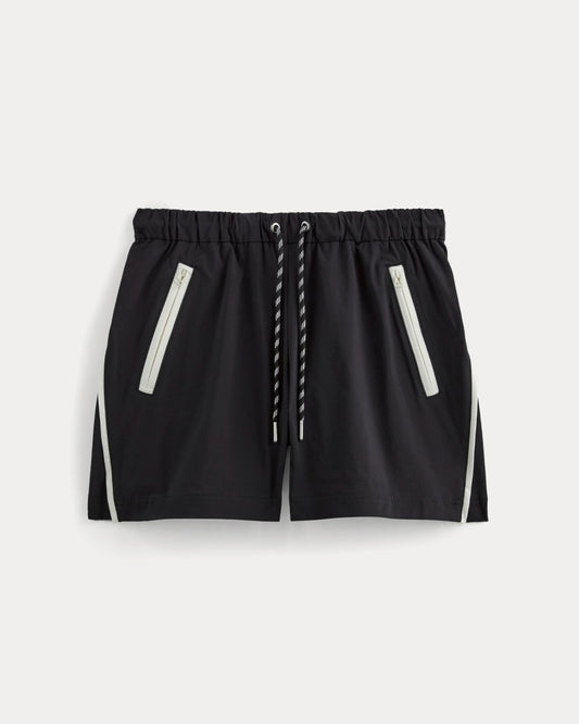 The Anywhere Barrel Short | Black