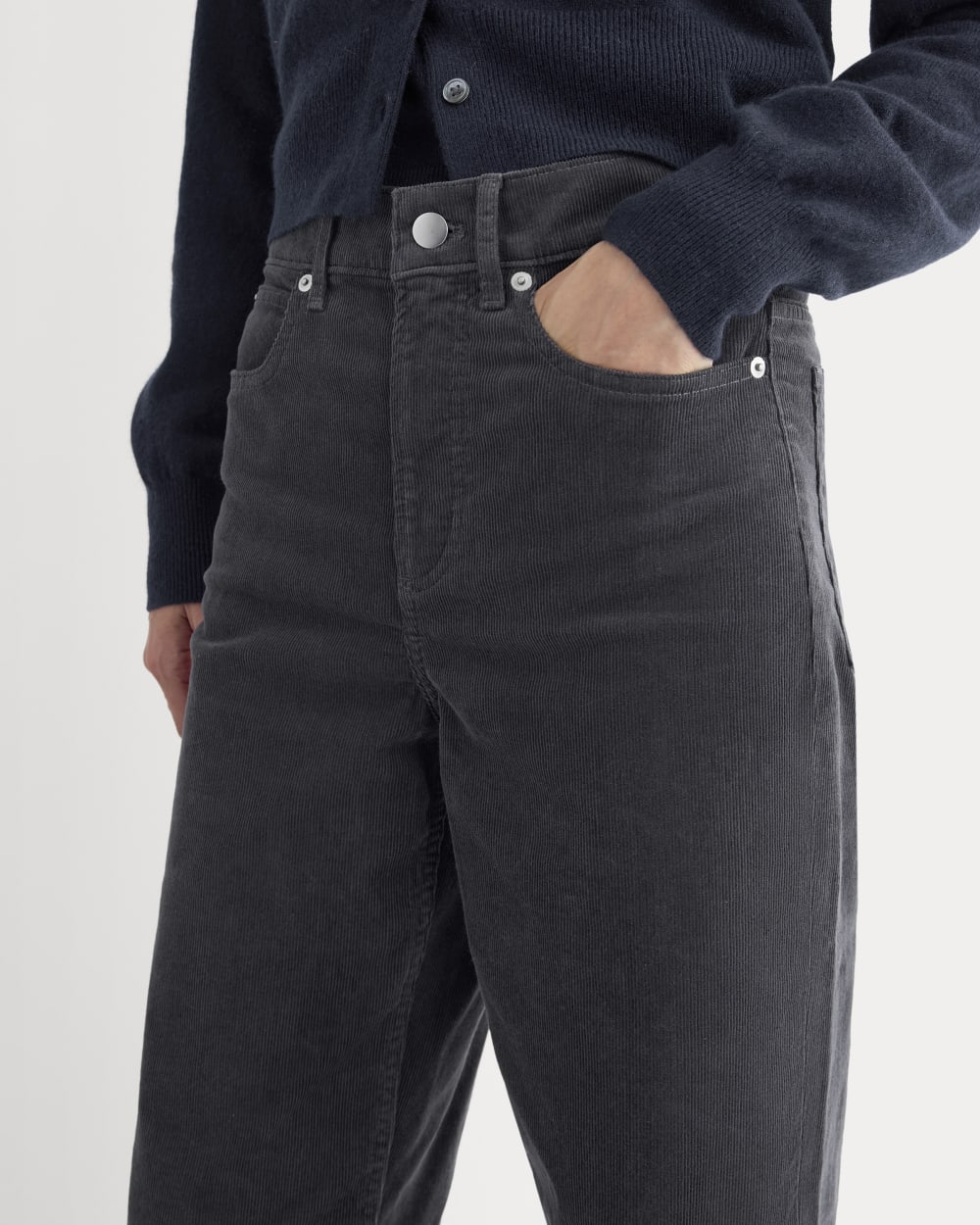 The Way-High® Corduroy Pant | Graphite