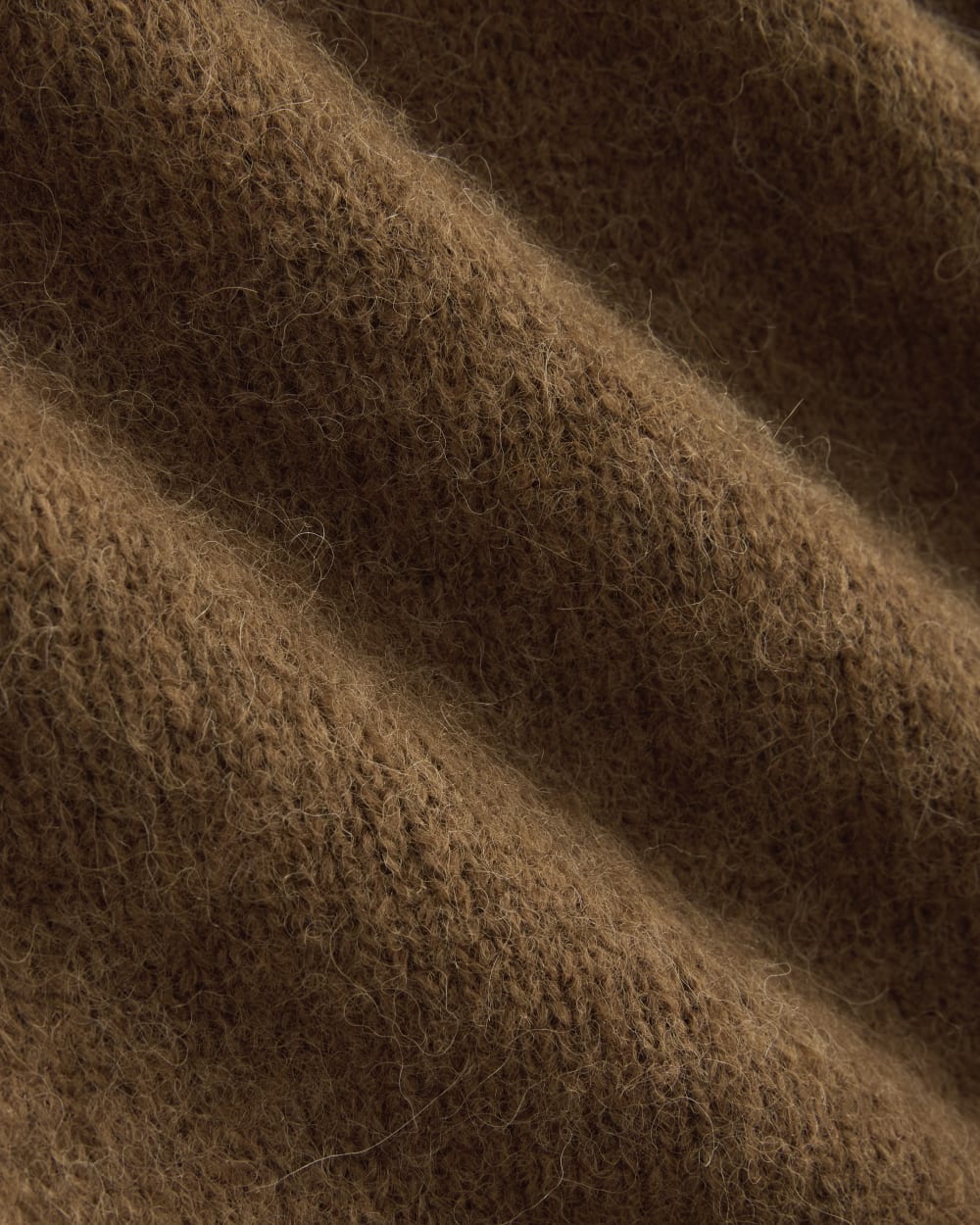 The Crew Cardigan in Alpaca | Toffee